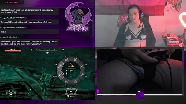 Rae-Suon online show from March 7, 2025, 2:15 am