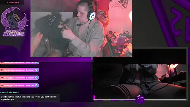 Rae-Suon online show from March 15, 2025, 1:19 am