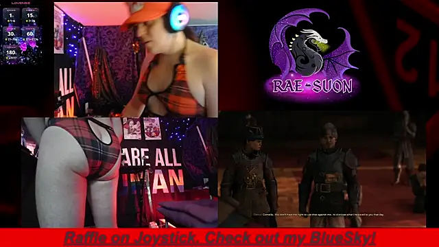 Rae-Suon online show from October 17, 2025, 2:37 am