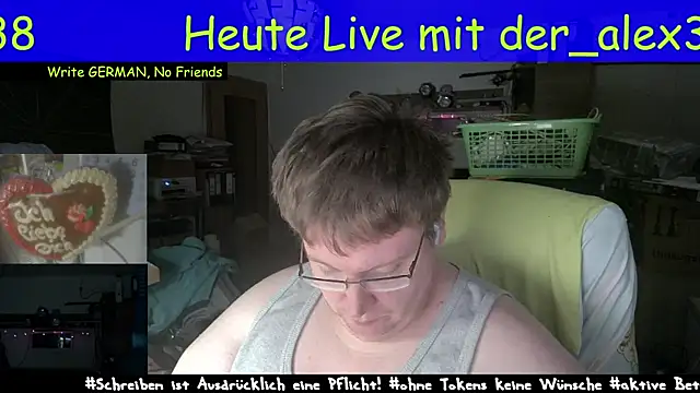 Snapshot of der_alex38 chatting on March 20, 2025, 8:08 pm der alex38 online show from March 20, 2025, 8:08 pm