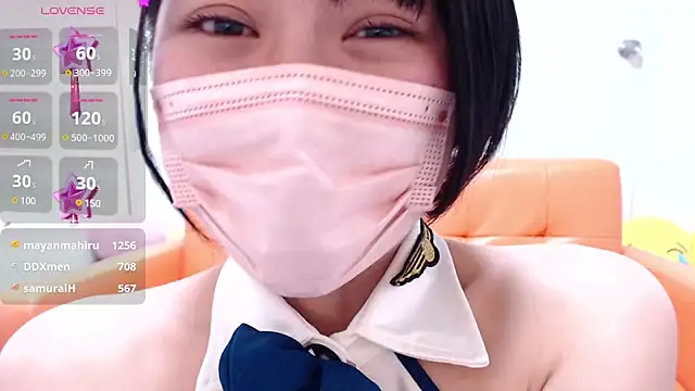 minamina1221 online show from March 6, 2025, 1:03 pm