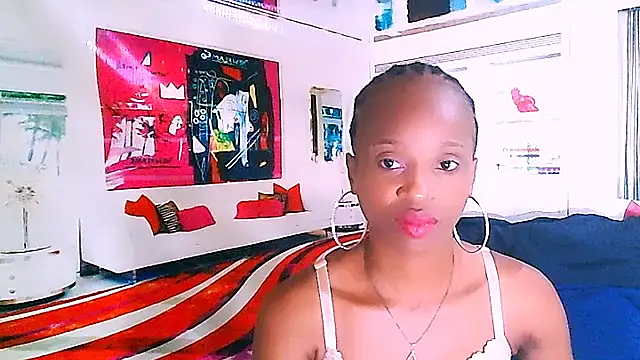 Snapshot of EbonyCreamy69 chatting on January 8, 2025, 8:50 pm EbonyCreamy69 online show from January 8, 2025, 8:50 pm