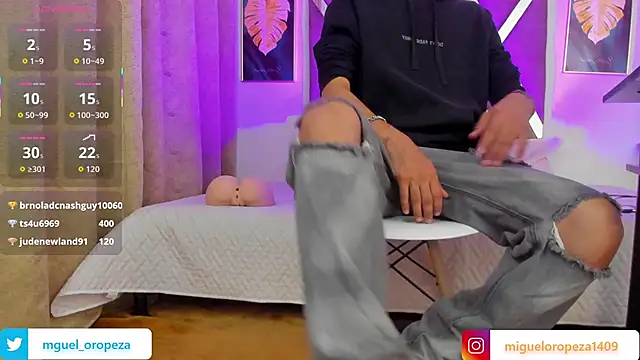  miguel0 online show from September 28, 2025, 12:32 pm