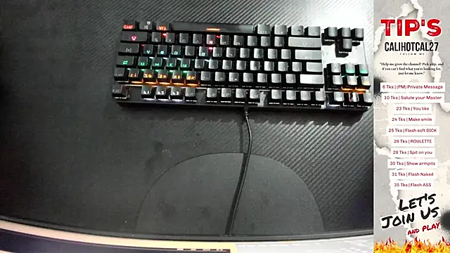 Calihotcaliente277 online show from September 18, 2025, 11:34 am