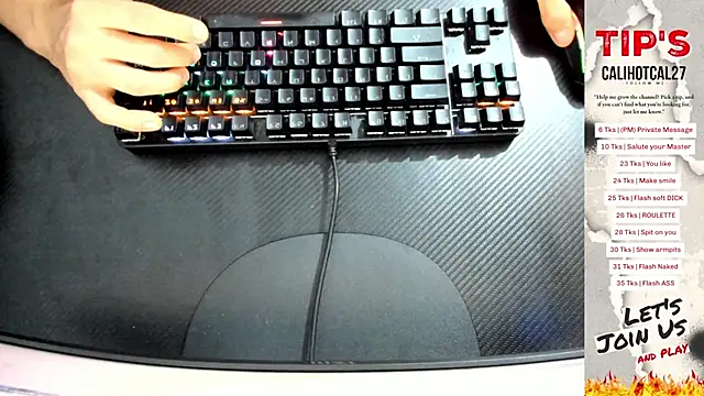 Calihotcaliente277 online show from October 9, 2025, 10:35 am