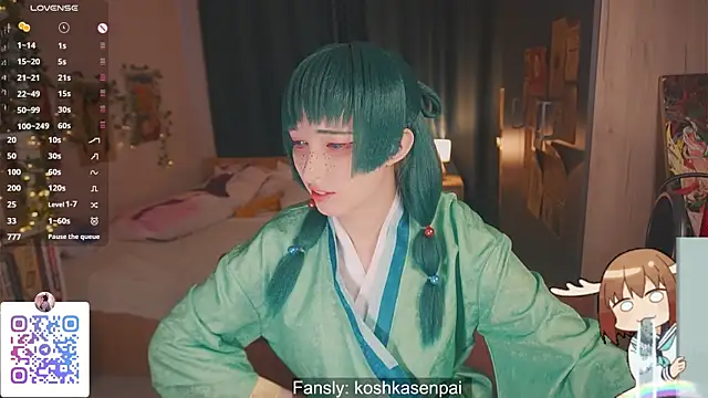 koshkasenpai online show from September 21, 2025, 11:12 am