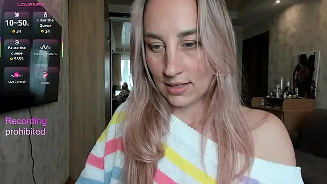 lady Nati online show from April 9, 2026, 1:05 pm