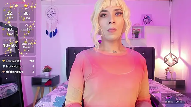 Nyx  Blackwood online show from January 12, 2025, 5:03 am