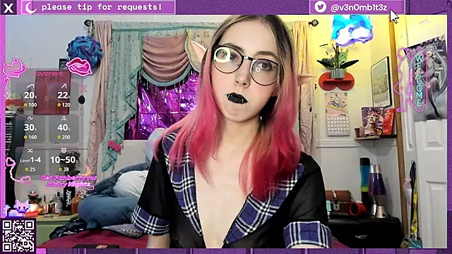 Snapshot of v3n0mb1t3z chatting on March 24, 2026, 6:18 am v3n0mb1t3z online show from March 24, 2026, 6:18 am