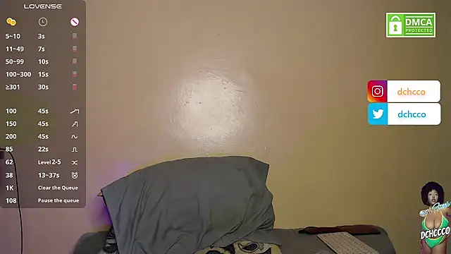 Snapshot of dchcco chatting on March 8, 2025, 4:01 am dchcco online show from March 8, 2025, 4:01 am