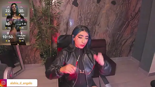 Alahia Dangelo online show from March 7, 2026, 5:43 pm