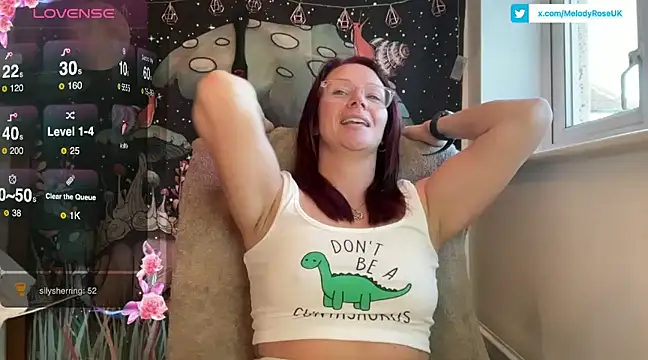 MelodyRoseUk online show from February 26, 2025, 4:45 pm