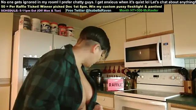 IsabelleRaven online show from November 8, 2025, 11:36 pm