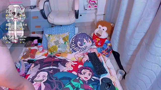 MorganitaX online show from September 29, 2025, 1:27 pm