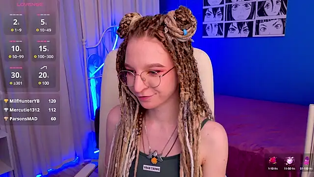 VioletShine online show from February 27, 2025, 6:53 pm