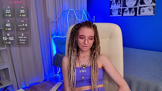 VioletShine online show from March 8, 2025, 2:30 pm