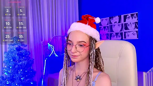 VioletShine online show from December 17, 2025, 1:28 pm