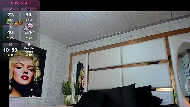 Pandora Rey2 online show from September 16, 2025, 2:18 pm