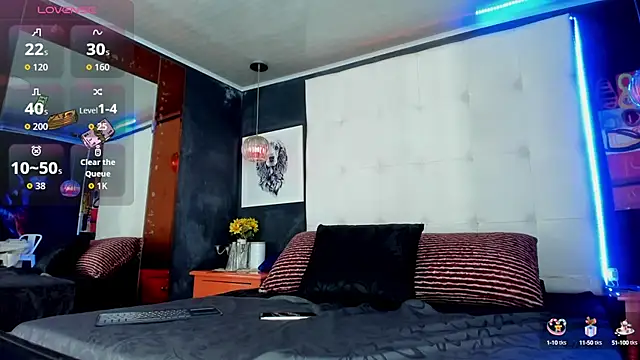 Pandora Rey2 online show from September 28, 2025, 2:44 pm