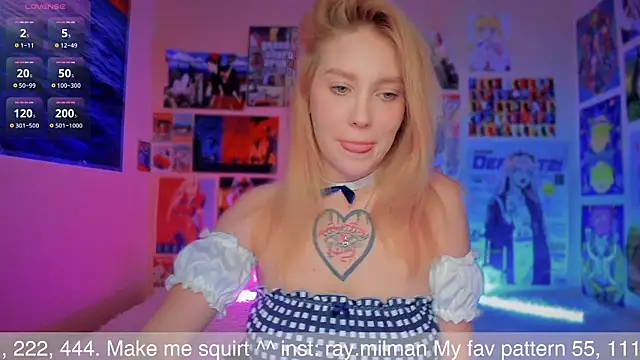 AliceMilman online show from September 17, 2025, 11:12 am