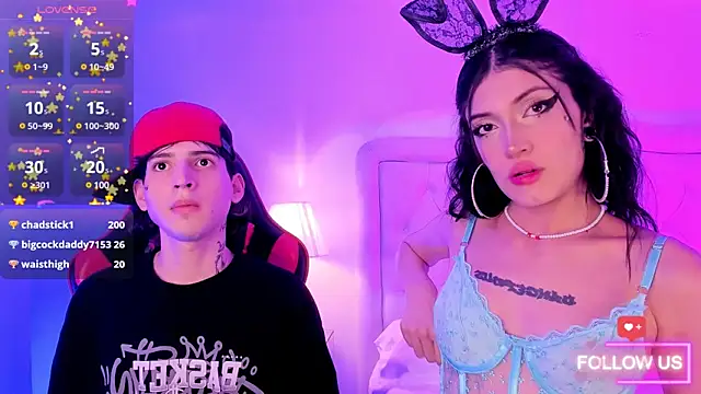 Snapshot of sett_and_gwen chatting on February 27, 2025, 6:50 am sett and gwen online show from February 27, 2025, 6:50 am