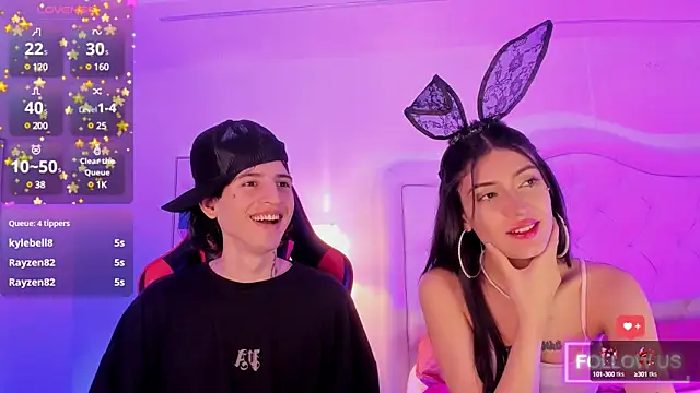 Snapshot of sett_and_gwen chatting on March 7, 2025, 7:08 am sett and gwen online show from March 7, 2025, 7:08 am