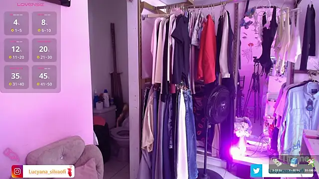 Snapshot of LucyanaSilva chatting on March 4, 2026, 3:07 pm LucyanaSilva online show from March 4, 2026, 3:07 pm