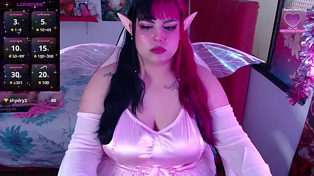 Pinky-Flower online show from January 26, 2025, 9:07 pm