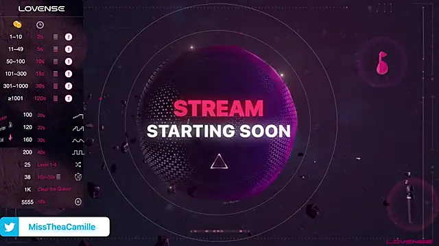 MissTheaCamille online show from February 4, 2025, 6:27 pm