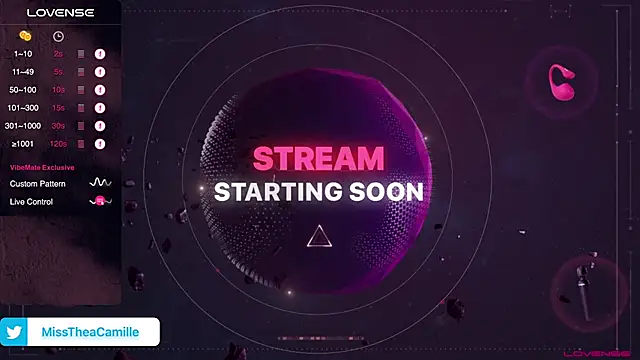 MissTheaCamille online show from February 21, 2025, 7:10 pm