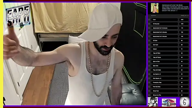 Faded-Solo online show from March 10, 2025, 1:56 am