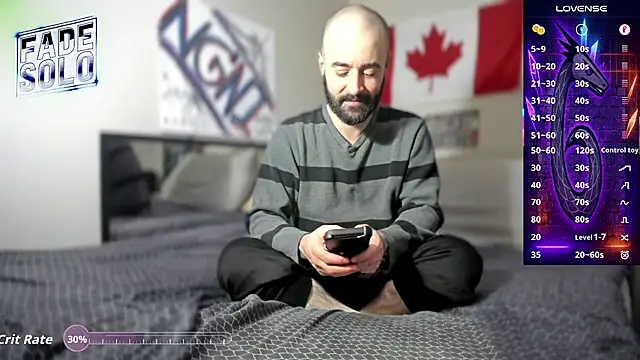 Faded-Solo online show from October 22, 2025, 11:04 pm