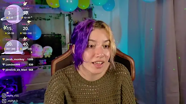  zephyr  online show from March 9, 2025, 12:00 am