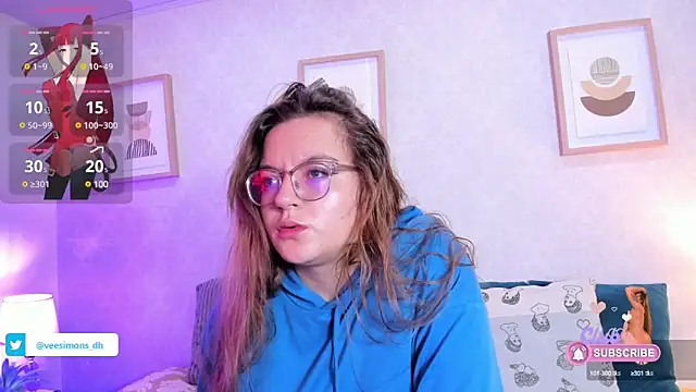 Veronica simons online show from March 8, 2025, 9:08 pm