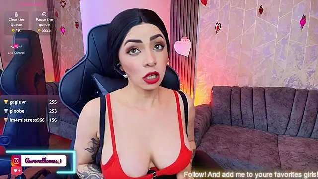 Aurora thomas  1 online show from February 11, 2025, 4:56 pm