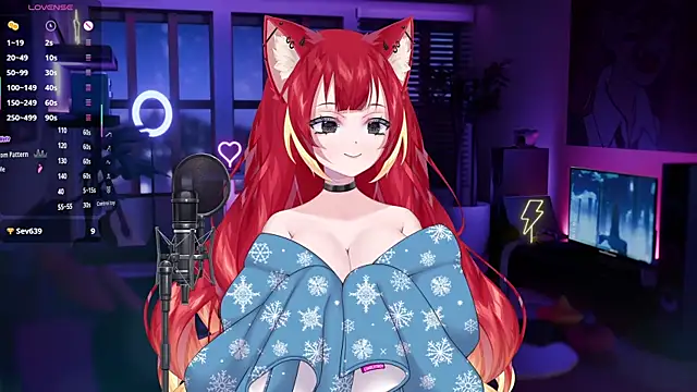 Snapshot of LewdKira_VT chatting on February 6, 2025, 6:29 am LewdKira VT online show from February 6, 2025, 6:29 am