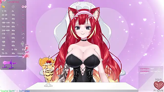 Snapshot of LewdKira_VT chatting on February 13, 2025, 7:13 am LewdKira VT online show from February 13, 2025, 7:13 am