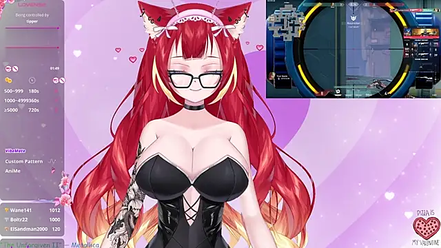 Snapshot of LewdKira_VT chatting on February 13, 2025, 10:23 am LewdKira VT online show from February 13, 2025, 10:23 am
