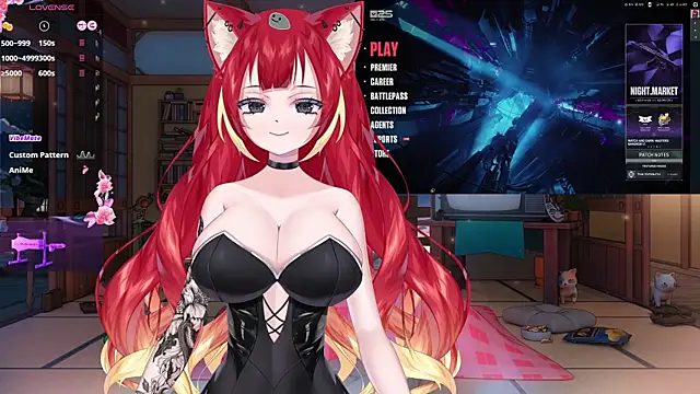 Snapshot of LewdKira_VT chatting on February 22, 2025, 10:07 am LewdKira VT online show from February 22, 2025, 10:07 am