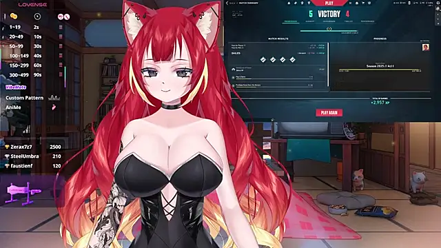 Snapshot of LewdKira_VT chatting on February 26, 2025, 9:21 am LewdKira VT online show from February 26, 2025, 9:21 am