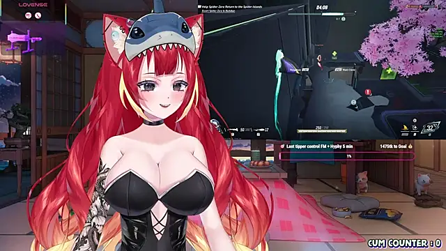 Snapshot of LewdKira_VT chatting on March 9, 2025, 9:13 am LewdKira VT online show from March 9, 2025, 9:13 am