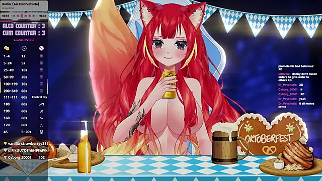 Snapshot of LewdKira_VT chatting on October 3, 2025, 2:14 pm LewdKira VT online show from October 3, 2025, 2:14 pm