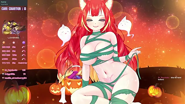 Snapshot of LewdKira_VT chatting on October 17, 2025, 4:09 pm LewdKira VT online show from October 17, 2025, 4:09 pm