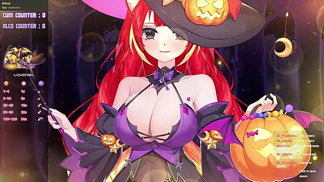 Snapshot of LewdKira_VT chatting on October 22, 2025, 3:56 pm LewdKira VT online show from October 22, 2025, 3:56 pm