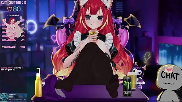 Snapshot of LewdKira_VT chatting on April 24, 2026, 5:26 pm LewdKira VT online show from April 24, 2026, 5:26 pm