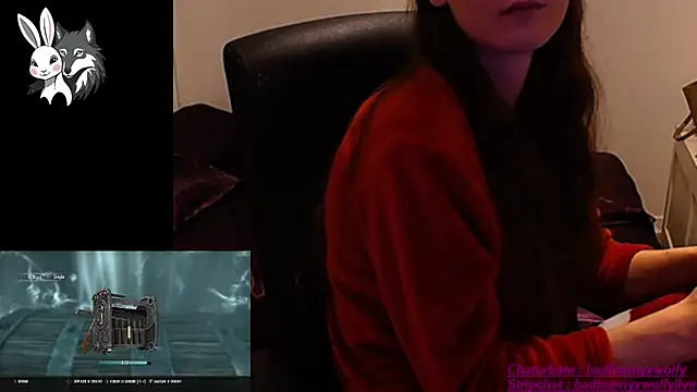 Snapshot of BadBunnyXWolfyLive chatting on October 14, 2025, 5:58 pm BadBunnyXWolfyLive online show from October 14, 2025, 5:58 pm