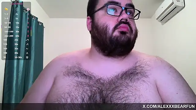 alexxxbear online show from February 19, 2026, 11:01 pm