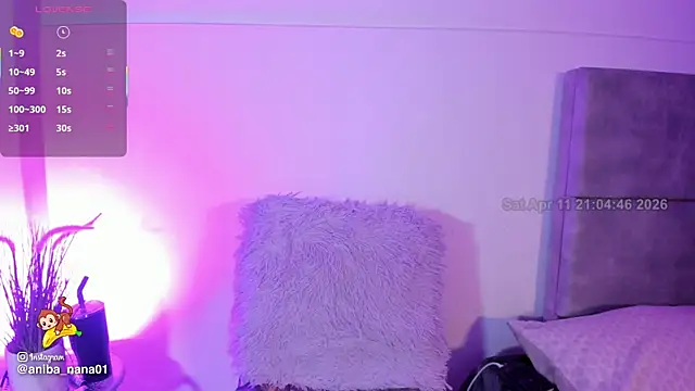 annabananas01 online show from April 12, 2026, 2:05 am