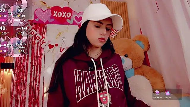 ValeriCardenas online show from February 22, 2026, 1:40 am