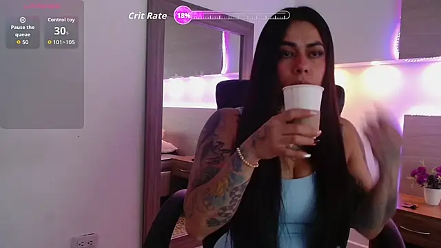 Cristal Velle online show from September 10, 2025, 12:38 pm